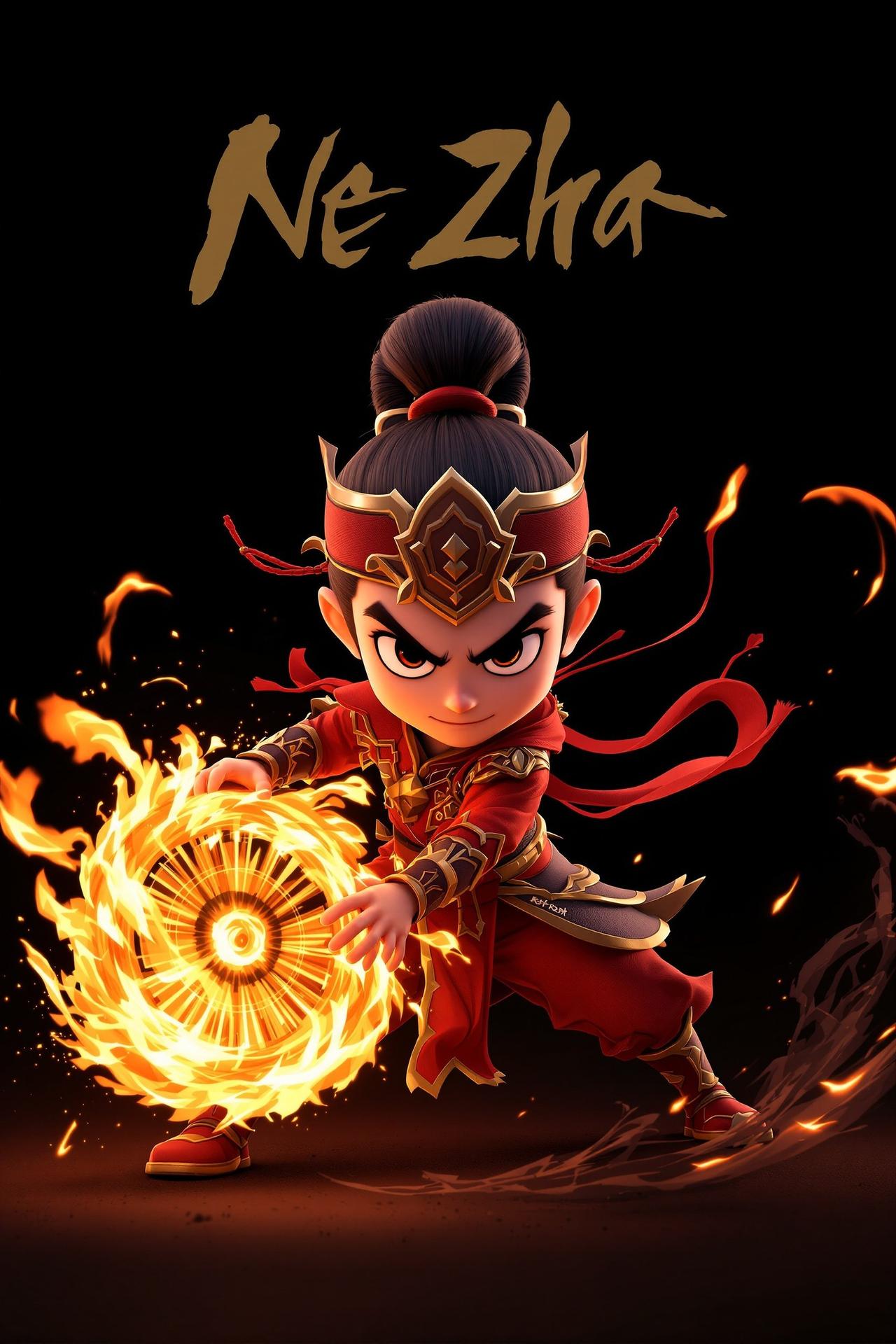 k8影视电影《哪吒之魔童降世》海报